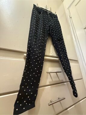 Black Studded Jeans 25/26